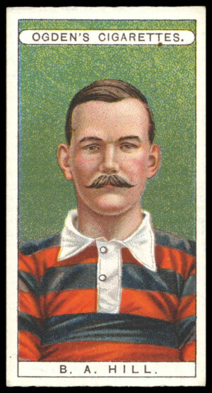 Ogden's - 'Famous Footballers' (1908) - B.A. Hill (Blackheath)