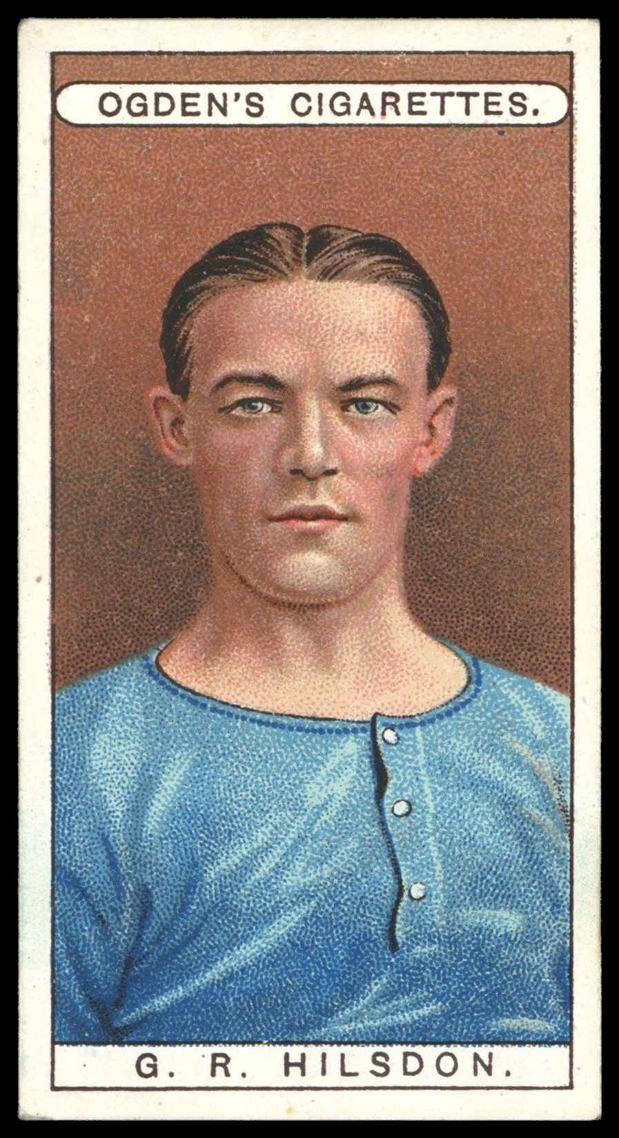 Ogden's - 'Famous Footballers' (1908) - G.R. Hilsdon (Chelsea) Ogden's - 'Famous Footballers' (1908) - G.R. Hilsdon (Chelsea)
