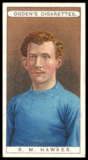 Ogden's - 'Famous Footballers' (1908) - R.M. Hawkes (Luton Town)