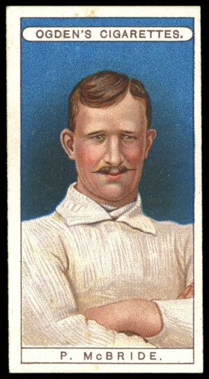 Ogden's - 'Famous Footballers' (1908) - P. McBride (Preston North End)