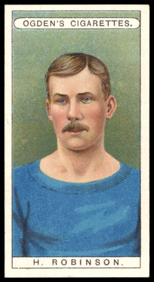 Ogden's - 'Famous Footballers' (1908) - H. Robinson (Birmingham)