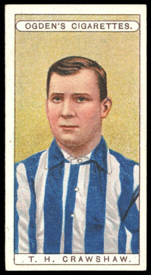 Ogden's - 'Famous Footballers' (1908) - T.H. Crawshaw (Sheffield Wednesday)