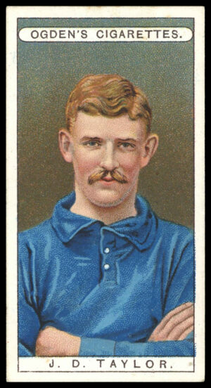 Ogden's - 'Famous Footballers' (1908) - J.D. Taylor (Everton)