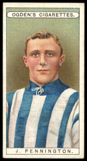 Ogden's - 'Famous Footballers' (1908) - #14 - J. Pennington (West Bromwich Albion)
