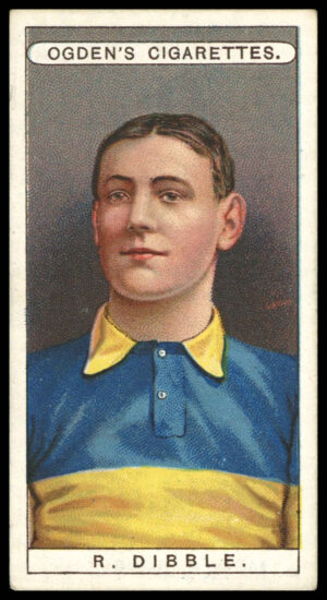 Ogden's - 'Famous Footballers' (1908) - #15 - R. Dibble (Bridgwater Albion)