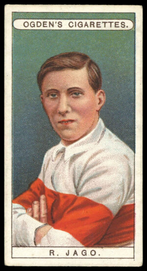 Ogden's - 'Famous Footballers' (1908) - #18 - R. Jago (Devon Albion)