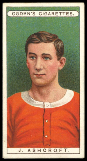 Ogden's - 'Famous Footballers' (1908) - #22 - J. Ashcroft (Woolwich Arsenal) Ogden's - 'Famous Footballers' (1908) - #22 - J. Ashcroft (Woolwich Arsenal)