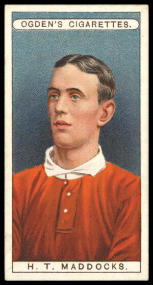 Ogden's - 'Famous Footballers' (1908) - #23 - H.T. Maddocks (London Welsh)