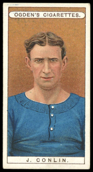 Ogden's - 'Famous Footballers' (1908) - #31 - J. Conlin (Manchester City)