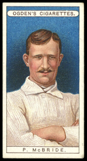 Ogden's - 'Famous Footballers' (1908) - #34 - P. McBride (Preston North End)