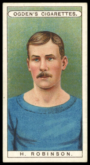 Ogden's - 'Famous Footballers' (1908) - #37 - H. Robinson (Birmingham)