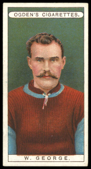 Ogden's - 'Famous Footballers' (1908) - #4 - W. George (Aston Villa)