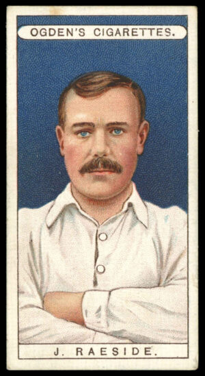 Ogden's - 'Famous Footballers' (1908) - #41 - J. Raeside (Third Lanark)