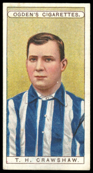 Ogden's - 'Famous Footballers' (1908) - #5 - T.H. Crawshaw (Sheffield Wednesday) Ogden's - 'Famous Footballers' (1908) - #5 - T.H. Crawshaw (Sheffield Wednesday)