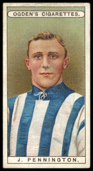 Ogden's - 'Famous Footballers' (1908) - J. Pennington (West Bromwich Albion)