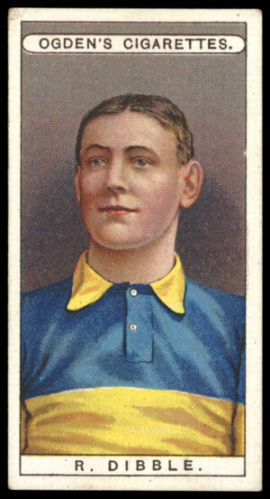 Ogden's - 'Famous Footballers' (1908) - R. Dibble (Bridgwater Albion)