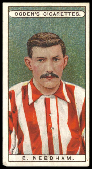 Ogden's - 'Famous Footballers' (1908) - E. Needham (Sheffield United)