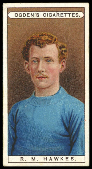 Ogden's - 'Famous Footballers' (1908) - R.M. Hawkes (Luton Town) Ogden's - 'Famous Footballers' (1908) - R.M. Hawkes (Luton Town)