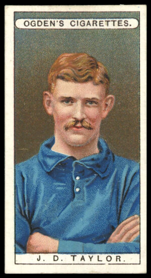 Ogden's - 'Famous Footballers' (1908) - J.D. Taylor (Everton)