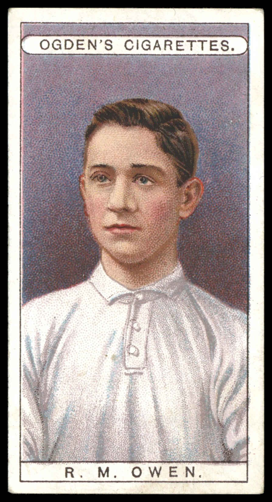 Ogden's - 'Famous Footballers' - R.M. Owen (Cardiff) (1908) Ogden's - 'Famous Footballers' - R.M. Owen (Cardiff) (1908)
