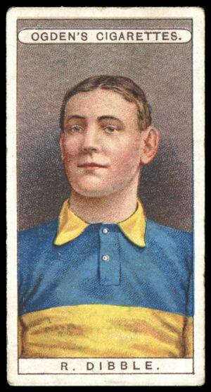 Ogden's - 'Famous Footballers' - R. Dibble (Bridgwater Albion) (1908)