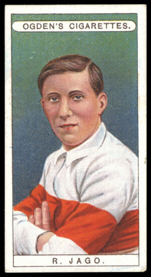 Ogden's - 'Famous Footballers' - R. Jago (Devon Albion) (1908)