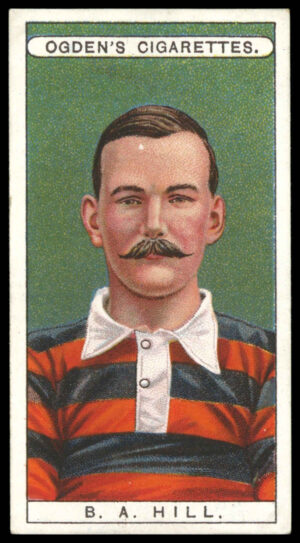 Ogden's - 'Famous Footballers' - B.A. Hill (Blackheath) (1908)