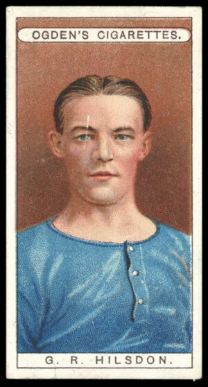 Ogden's - 'Famous Footballers' - G.R. Hilsdon (Chelsea) (1908)