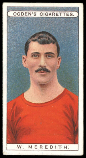 Ogden's - 'Famous Footballers' - W. Meredith (Manchester United) (1908)