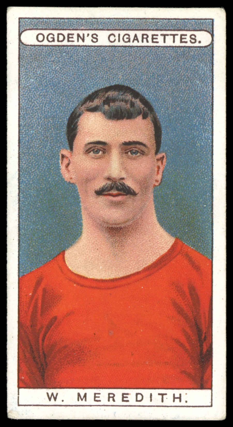 Ogden's - 'Famous Footballers' - W. Meredith (Manchester United) (1908) Ogden's - 'Famous Footballers' - W. Meredith (Manchester United) (1908)