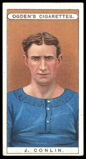 Ogden's - 'Famous Footballers' - J. Conlin (Manchester City) (1908)