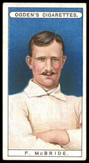 Ogden's - 'Famous Footballers' - P. McBride (Preston North End) (1908)
