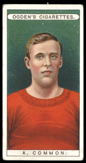 Ogden's - 'Famous Footballers' - A. Common (Middlesbrough) (1908)