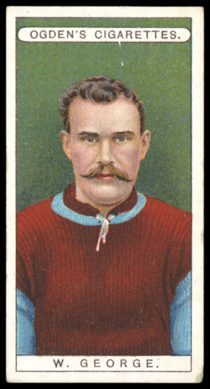 Ogden's - 'Famous Footballers' - W. George (Aston Villa) (1908)