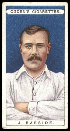 Ogden's - 'Famous Footballers' - J. Raeside (Third Lanark) (1908)