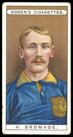 Ogden's - 'Famous Footballers' - H. Bromage (Leeds City) (1908)