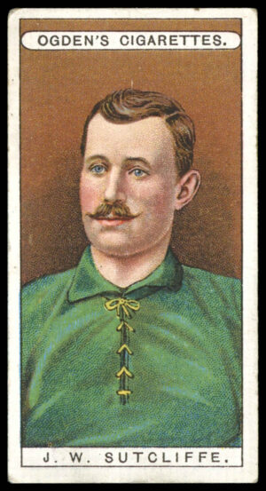 Ogden's - 'Famous Footballers' - J.W. Sutcliffe (Plymouth Argyle) (1908)