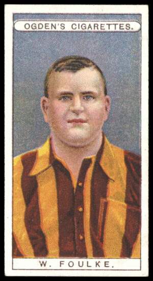 Ogden's - 'Famous Footballers' - W. Foulke (Sheffield United) (1908)
