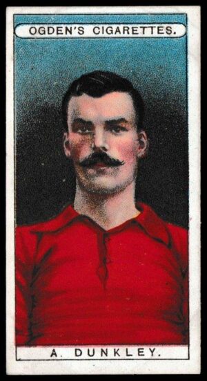 Ogden's - 'Famous Footballers' - A. Dunkley (Blackpool)
