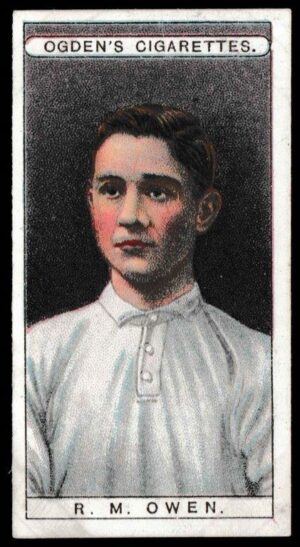 Ogden's - 'Famous Footballers' - R.M. Owen (Cardiff)