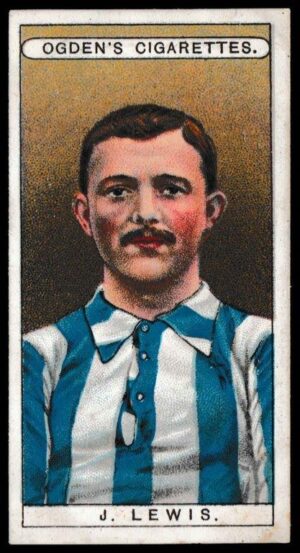 Ogden's - 'Famous Footballers' - J. Lewis (Brighton & Hove Albion)
