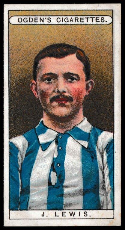 Ogden's - 'Famous Footballers' - J. Lewis (Brighton & Hove Albion) Ogden's - 'Famous Footballers' - J. Lewis (Brighton & Hove Albion)
