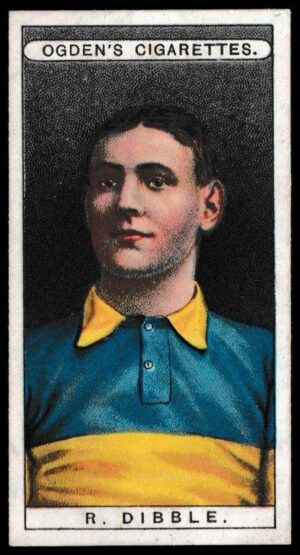 Ogden's - 'Famous Footballers' - R. Dibble (Bridgwater Albion)