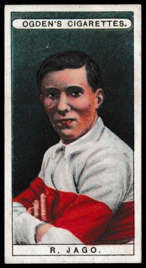 Ogden's - 'Famous Footballers' - R. Jago (Devon Albion)