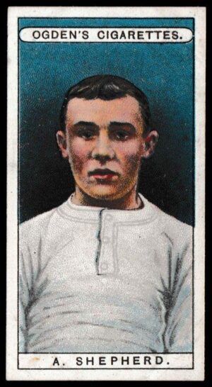 Ogden's - 'Famous Footballers' - A. Shepherd (Bolton Wanderers)