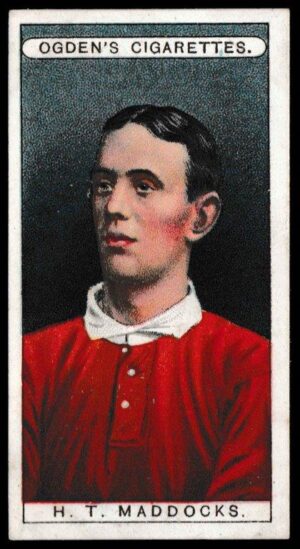 Ogden's - 'Famous Footballers' - H.T. Maddocks (London Welsh)