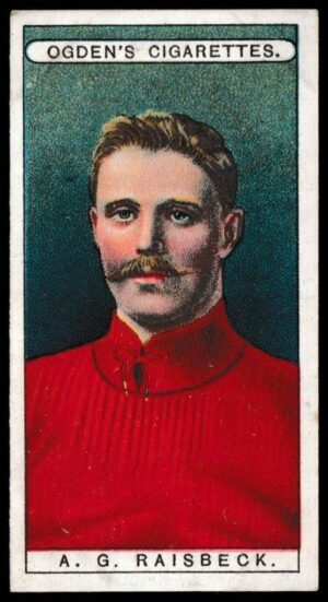 Ogden's - 'Famous Footballers' - A.G. Raisbeck (Liverpool)