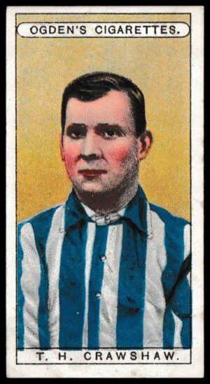Ogden's - 'Famous Footballers' - T.H. Crawshaw (Sheffield Wednesday)