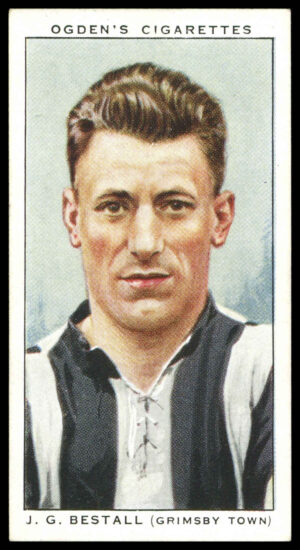 Ogden's - 'Football Club Captains' (1935) - #2 - J.G. Bestall (Grimsby Town)