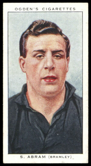 Ogden's - 'Football Club Captains' (1935) - #23 - S. Abram (Bramley)